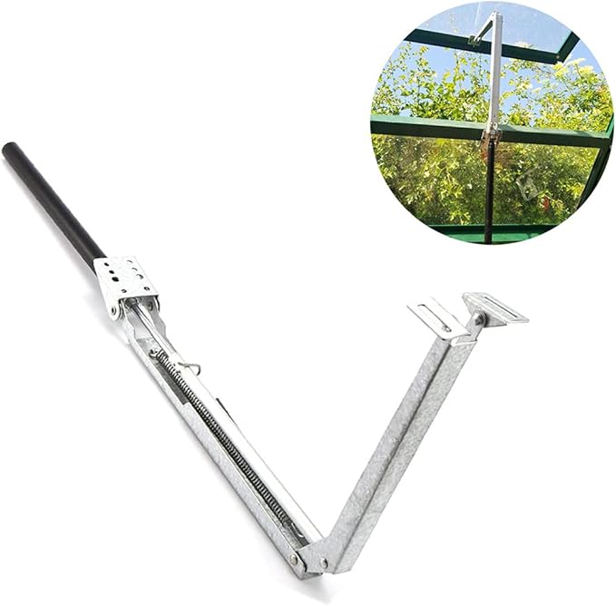 Automatic Greenhouse Window Opener Solar Heat Sensitive Auto Hothouse Vent Openers Roof Opening Tools for Sunlight Room Greenhouse Accessories -15.4 Lbs Lift Capacity