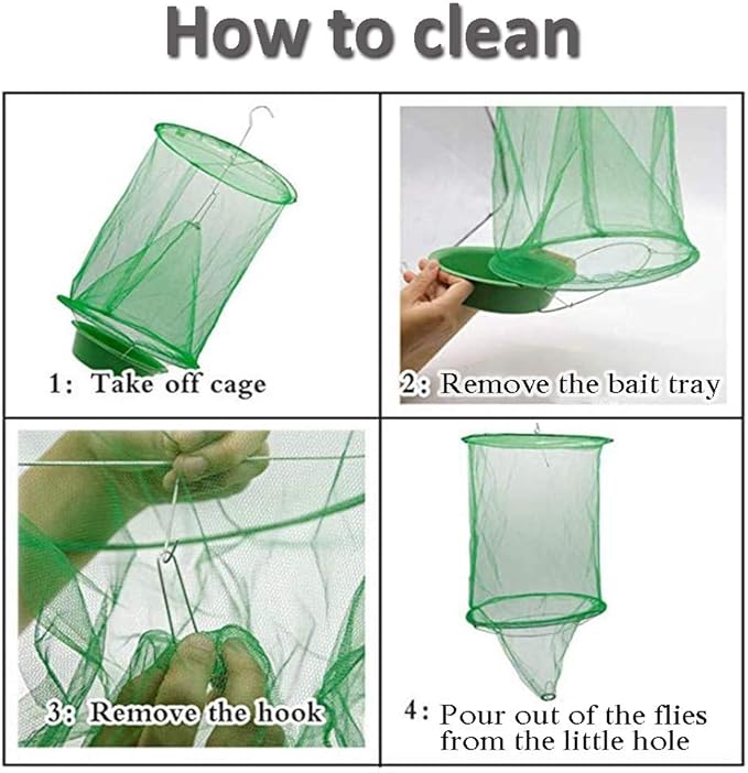 Ranch Hanging Catcher, Cage Catcher for Indoor and Outdoor, Family Farms, Park (2 Pack)