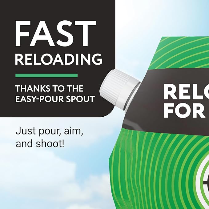 Impresa Fly Shooter Refill Salt - 2 lb Classic White Bag - Large-Grain Non-Caking Crystals & Pouring Spout for Fast Loading - Compatible with Bug A Salt 3.0