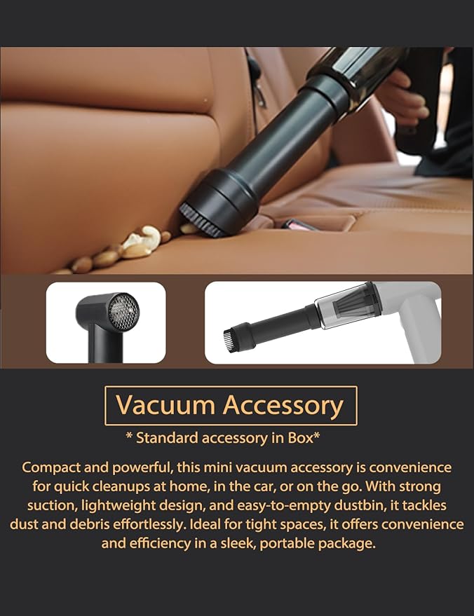 Jet Fan MAX - KiCA Jetfan Car Air Blower and Vacuum Turbo Fan,Electric Cordless Strong Blower 85000 RMP for Car Window Snow/Leaf Clearing,Dry Motocycle,Computer Dust Remove,Outdoots,Long Battery Life