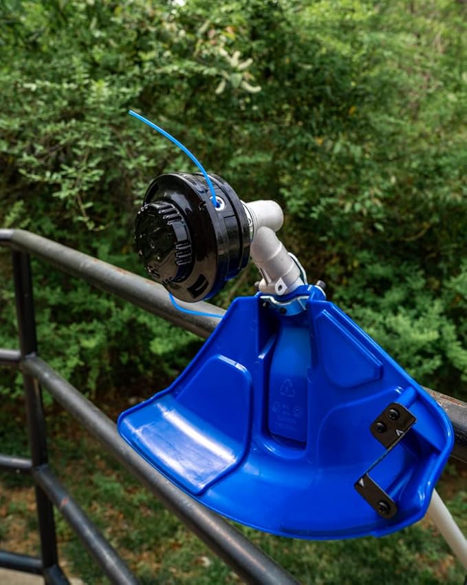 WILD BADGER POWER 26cc Weed Wacker Gas Powered, 3 in 1 String Trimmer/Edger 17'' with 10'' Brush Cutter,Rubber Handle & Shoulder Strap Included