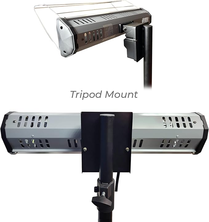 Heat Storm Tradesman 1500 Watt Infrared Heater Tripod Combo, Remote