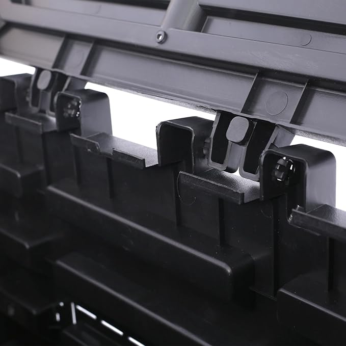 90 Gallon Garden Composter Bin - Premium Recycled Plastic, Large 340 Liter Capacity, Easy Assembly, Lightweight, Aerating Outdoor Compost Box for Fertile Soil