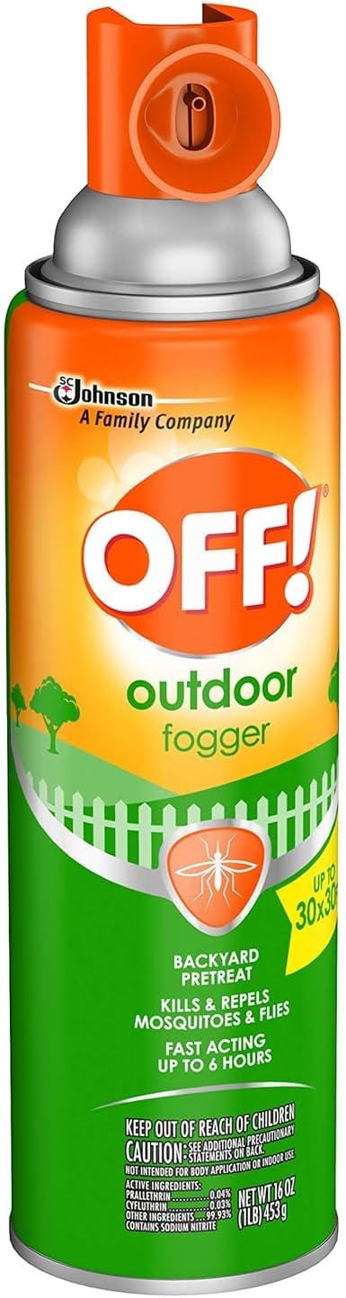 OFF! Outdoor Fogger,16 Ounce (Pack of 8)