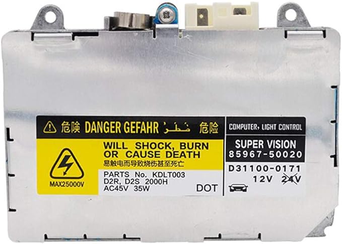 O-NEX Xenon D2S D2R 35W HID Ballast DDLT002 Factory OEM Direct Replacement Control Unit Module for Lexus Toyota 1998-2006