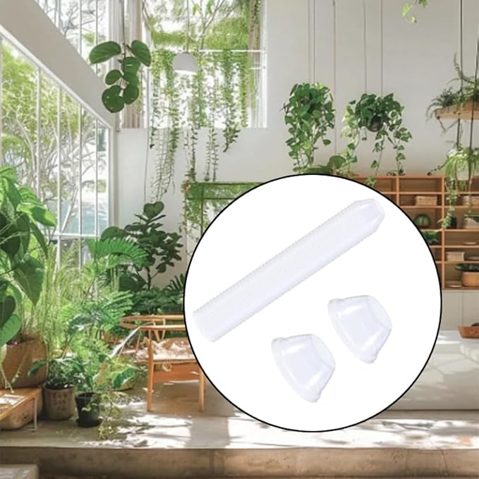 50 Pcs Grow Domes, 4.7 cm (1.85 inch) Outer Diameter, Replacement Humidity Domes for Plant Starters, Hydroponic Cups, Seed Starting Kits, Greenhouse, Growing Baskets, and Hydroponic Systems - Transpar