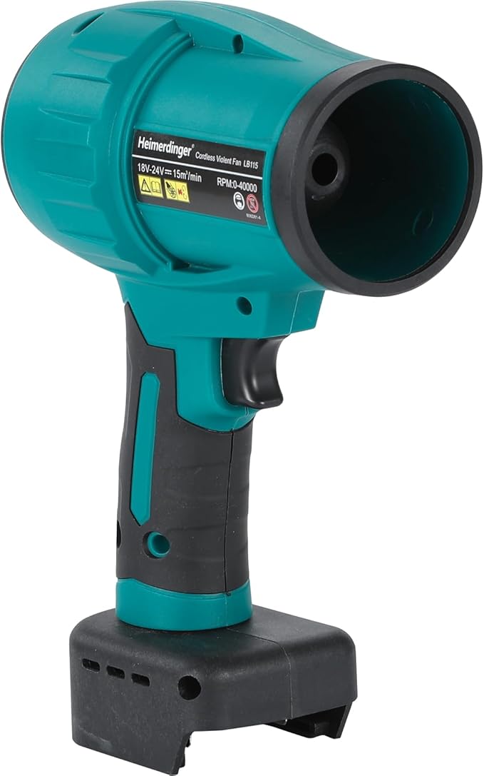 Jet Dry Mini Blower Compatible with Makita 18V Battery,Handheld Brushless Air Blower 240 MPH High Speed Fan for Garages, Yard, Car, Leaf Cleaning