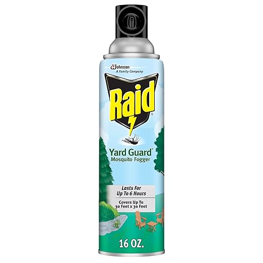Raid Yard Guard Mosquito Fogger 16 Ounce (Pack of 6)