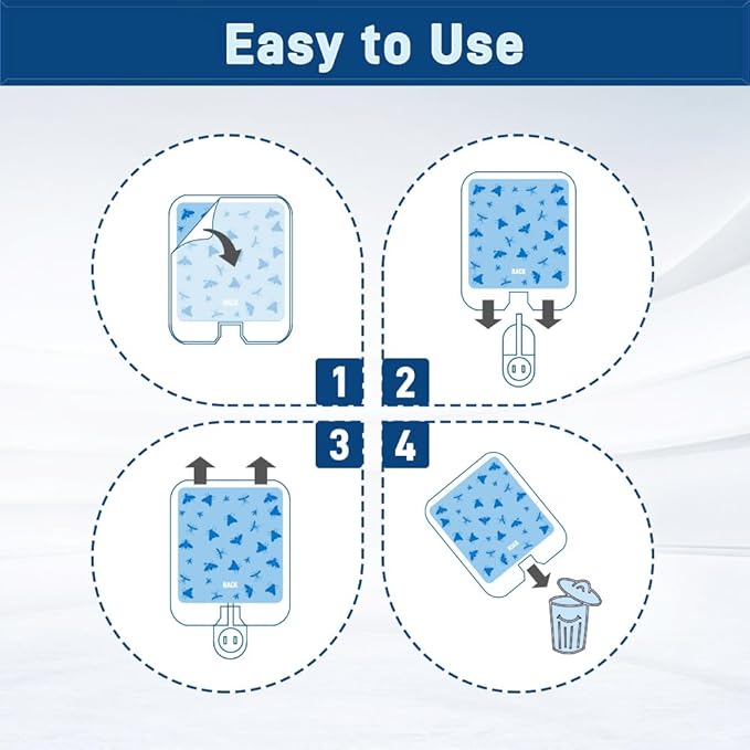 24-Pack Replacement Glue Cards for Models SH502 SH503, DT3005W DT3005W-DS3 DT23005-06, Indoor Plug-in Flying Insect, Mosquito, Moth and Fly Trap Refill Pack, Extremely Sticky, Economic Pack