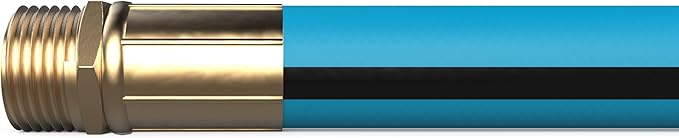 Aeromixer THE HOSE - 1 Inch Garden Hose 25 Ft, Kinkless Commercial Garden Hoses, Heavy Duty Industrial Water Hoses for Outdoors, 650 PSI High-Pressure Watering Tool for Farming and Gardening