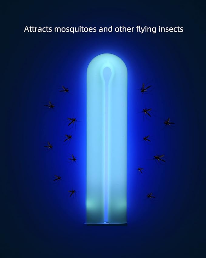 7.5 Inch Bug Zapper Replacement Bulb15 Watt for BK-15D BF-35, Work with Black Flag BZ-15 BB-15WHT Stinger UV15, FP15, TZ15 B1515