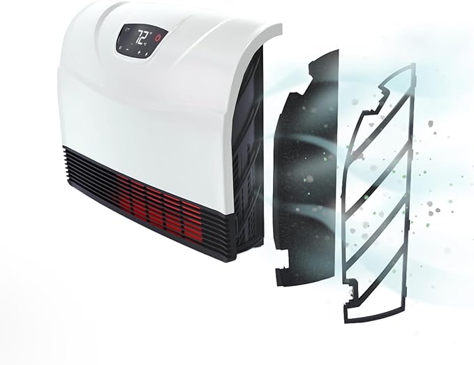 Heat Storm HS-1500-PHX-WIFI Infrared Heater, Wifi Wall Mounted