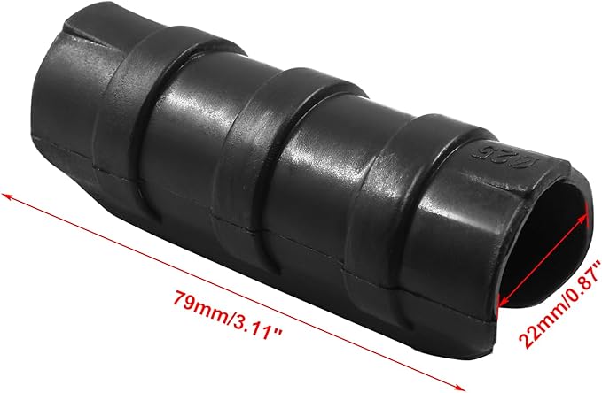 40 Pcs Greenhouse Tube Clips, 25mm/1" Greenhouse Clamps Clips for Greenhouse Film, Sunshade Nets, Frame Shelters, Row Covers, Gardening, Black