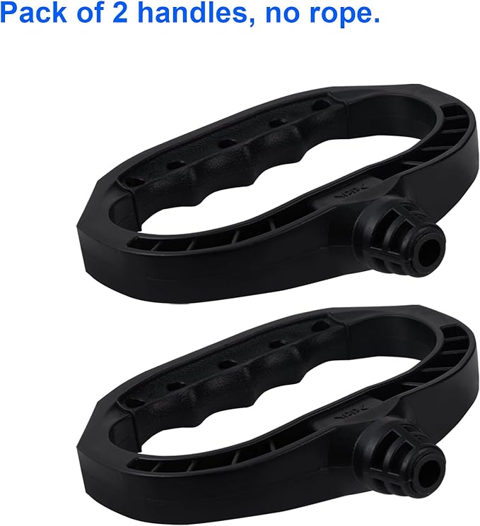 ZLKSKER Gasoline Engine Starter Handle Grip, Recoil Starter Pull Handle for Lawn Mower Generator Trimmer Snowblower, 2pcs