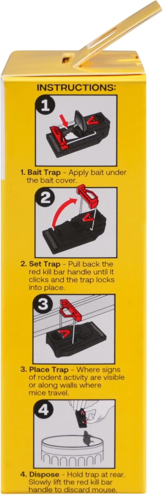 Victor M140B Quick-Kill Easy Set Mouse Trap, 2 Reusable Mouse Traps