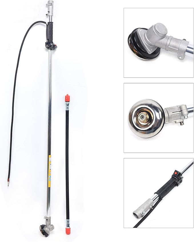 4-Stroke Backpack Lawn Mower Cultivator Tiller Petrol Trimmer for Garden & Lawn, Digging, Weed Removal