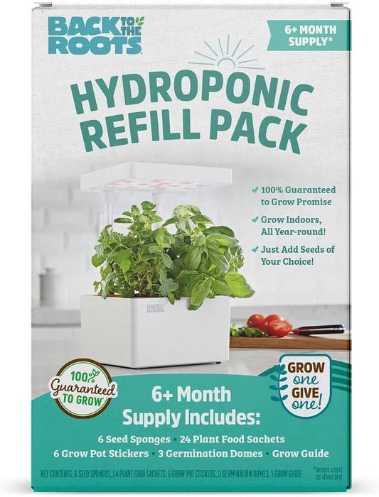 Back to the Roots 33006 Hydroponic Grow Kit Refill Pack