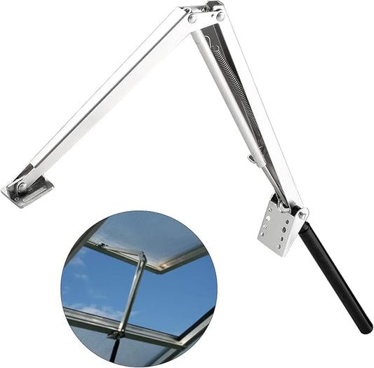 Greenhouse Vent Automatic Opener, Solar Heat Sensitive Roof Vent Opening Kits, Auto Ventilation Window Opener Agriculture Greenhouse Accessories Lifts 15 Lbs