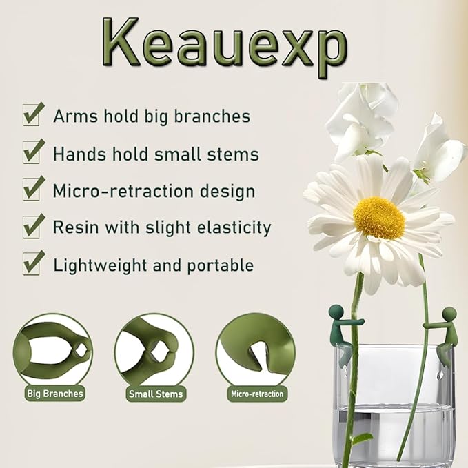 Keauexp Plant Propagation Friends, Plant Supports for Indoor Plants Seeds Sprout Stems Shoots, Plant Propagation Station Accessories Gifts for Plant Lovers