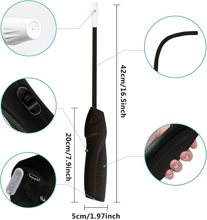 Battery Powered Sprayer 0.5 Gallon/2L Garden Sprayer with Upgraded USB Rechargeable Automatic Plant Mister Electric Sprayer in Lawn and Garden