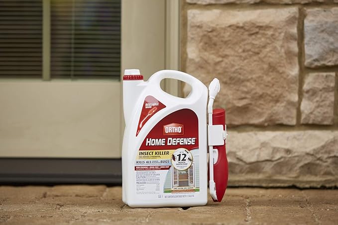 Ortho Home Defense Insect Killer for Indoor and Perimeter2 with Comfort Wand, Controls Ants, Roaches, Spiders and More, 1.1 gal., 2-Pack