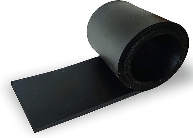 Rubber Snow Plow Cutting Edge – Heavy Duty 84" x 6" x 1" Snowplow Deflector Smooth & Surface-Safe Snow Clearing - Fit for ATV, Tractors, Skid Steers & UTVs Snow Pusher Cutting Edge