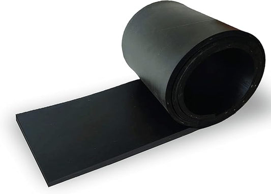 Rubber Snow Plow Cutting Edge – Heavy Duty 84" x 6" x 1" Snowplow Deflector Smooth & Surface-Safe Snow Clearing - Fit for ATV, Tractors, Skid Steers & UTVs Snow Pusher Cutting Edge