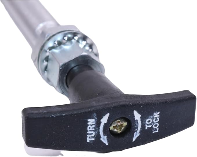 JEENDA Snowblower Cable Push Pull Chute Cable AM132704 Compatible with John Deere Snow Throwers 240 245 260 285 320 GT235 GT235E GT245 LX277 LX279 LX288, Snow Blower 318 322 420 F910 F911 F912