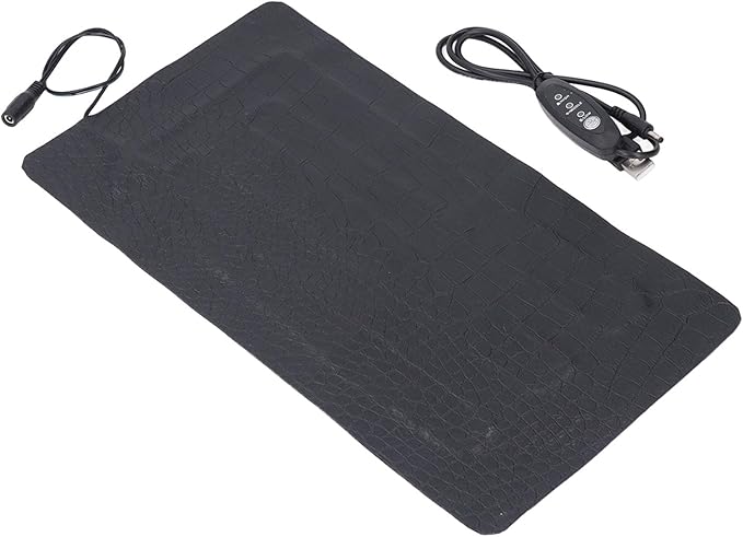 Seedling Heat Mat 3 Gear Temperature Adjustment PU Leather Hydroponic Plant Heating Pad Ideal for Indoor Gardening (3318)