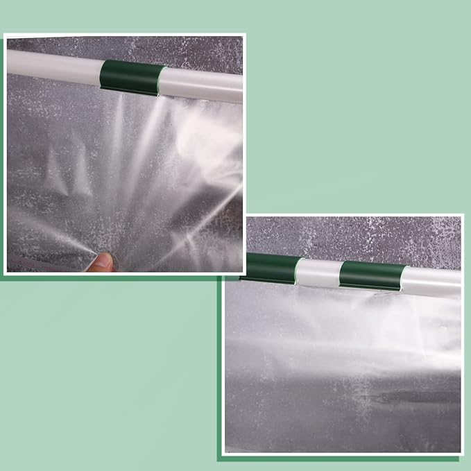 Jetec 32 Pcs PVC Pipe Clips Pool Cover Clamps for Above Ground Pool Greenhouses, Row Covers, Garden, Shelters, Bird Protection, 2.4 Inch Long(for 3/4 Inch PVC Pipe,Green)