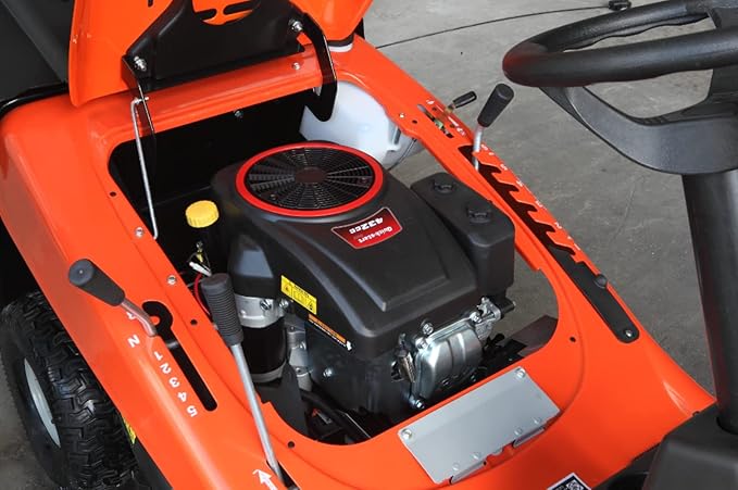 Tractor Electric Starter Lawn Mower Ride on with 30 Inch Cutting Width Grass Cutter Machine