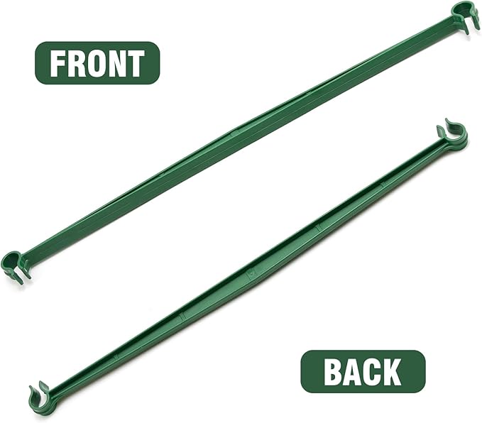 100PCS Stake Arms for Tomato Cage,11.8 Inches Expandable Trellis Connectors for Climbing Plants, Tomatoes Stakes, Vegetables(No Stake, Bayonet Diameter: 11 mm)