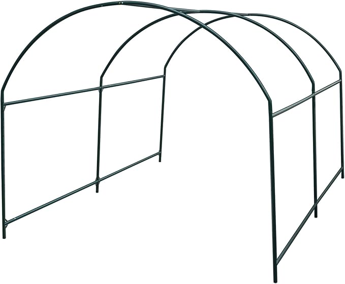 Strong Camel Greenhouse Replacement Frame for 10'X7'X6' Larger Hot Garden House , Support Arch Frame Climbing Plants/Flowers/Vegetables (10'X7'X6')