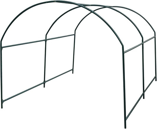 Strong Camel Greenhouse Replacement Frame for 10'X7'X6' Larger Hot Garden House , Support Arch Frame Climbing Plants/Flowers/Vegetables (10'X7'X6')