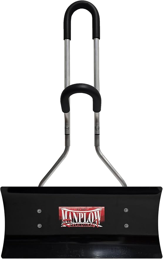 MANPLOW RevolutionX Snow Pushers and Shovels (Mantis Handle, 32")