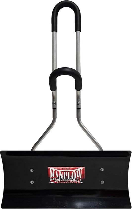 MANPLOW RevolutionX Snow Pushers and Shovels (Mantis Handle, 32")