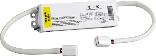 OHLECTRIC Replacement for Keystone KTEB-2C72-1-TP-WS 2 Lamp Circline Electronic Fluorescent Ballast with Normal Light Output, 120V Input with Rapid Start Operation, 0.80 Ballast Factor, UL-Approved