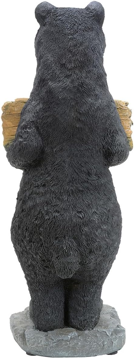 BLACK FOREST DECOR Welcome Home Bear Sculpture