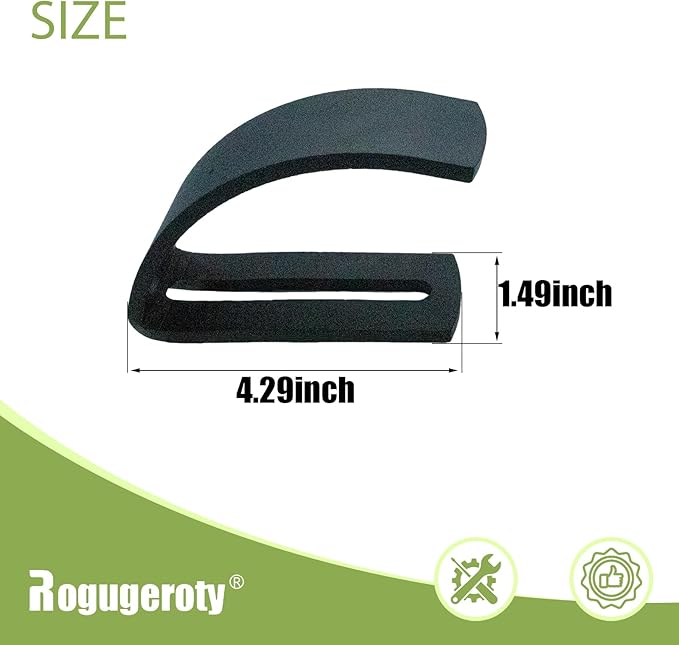 24690 GXH24690 GXH23070 Snow Plow Skid Shoes Pair for 46" Blade on 100 Series Mowers Compatible with Jo-hn Deere 100 Series D100 D110 D120 D130 GXH24690 GXH23070 M144968 (Two Sets of)