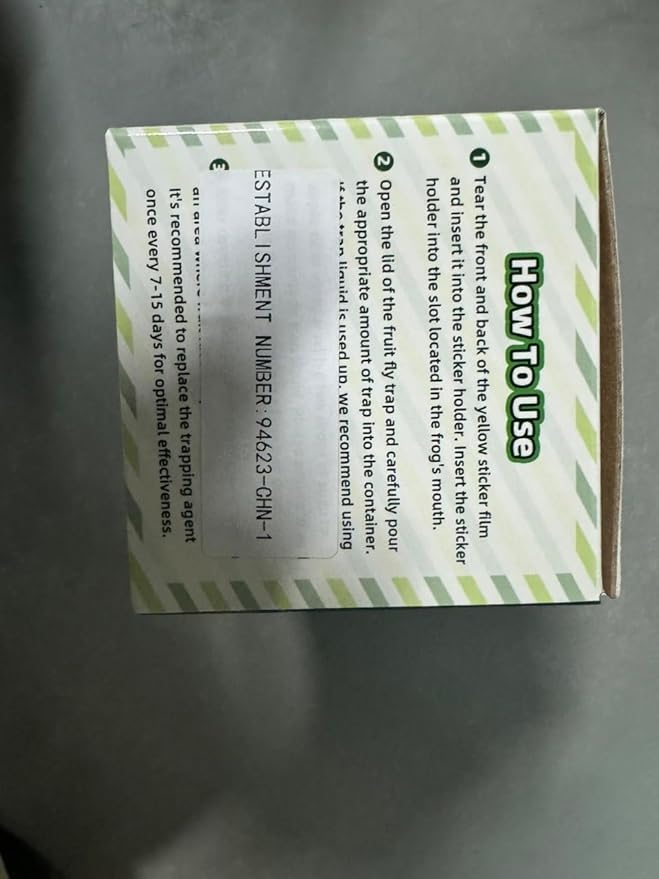 4 Pack Fruit Fly Trap with 2 Baits & 20 Sticky Pads, Reusable Drain Fly Killer for Indoor, Fungus Gnat Trap for Home Kitchen, Pest Control for Bugs Mosquitoes Gnats Flies, Safe to Kid & Pet & Plant