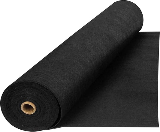 GAOMON Geotextile Landscape, 6ft x 50ft & 6oz Geotextile Fabric, PP Drainage 350N Tensile Strength & 440N Load Capacity, for Driveway & Road Stabilizationr, Erosion Control, French Drains