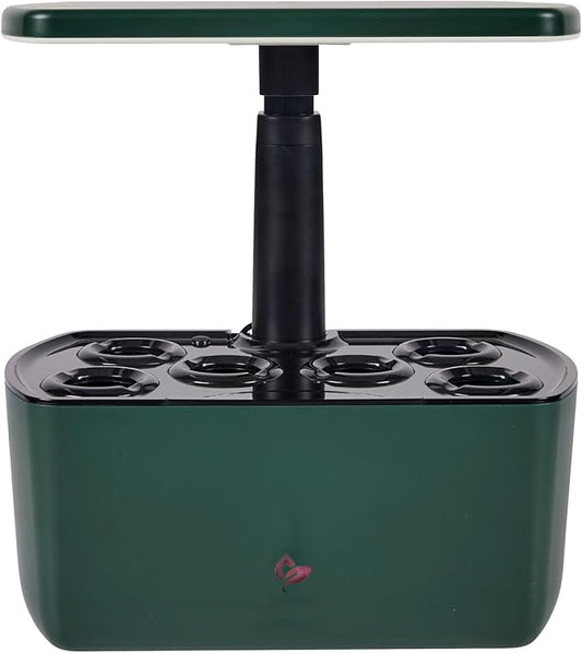 AeroGarden Harvest 2.0, Indoor Garden Hydroponic System with LED Grow Light, Holds up to 6 AeroGarden Pods, Green