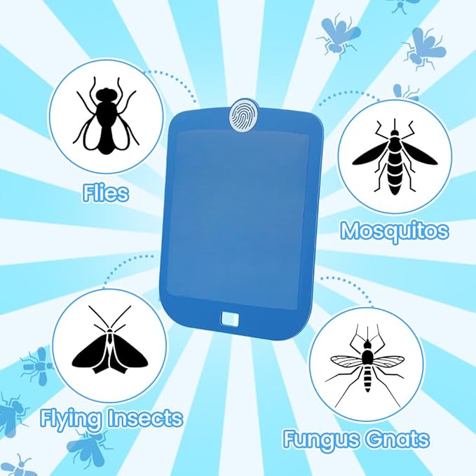 15 Pack Refill Cartridges Compatible with Raid Essentials Flying Insect Light Trap, Extra Sticky Refill Cartridges for Flying Insect Light Trap for Effective Pest Control, Odorless and Pet Safe