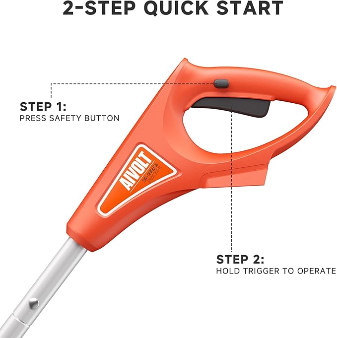 AIVOLT 24V Cordless Snow Shovel, 400W Power Motor, 13×7 Inch Clearing Path, 20FT Throwing Distance, 4.0Ah Battery & Fast Charger Included, 2-Year Warranty