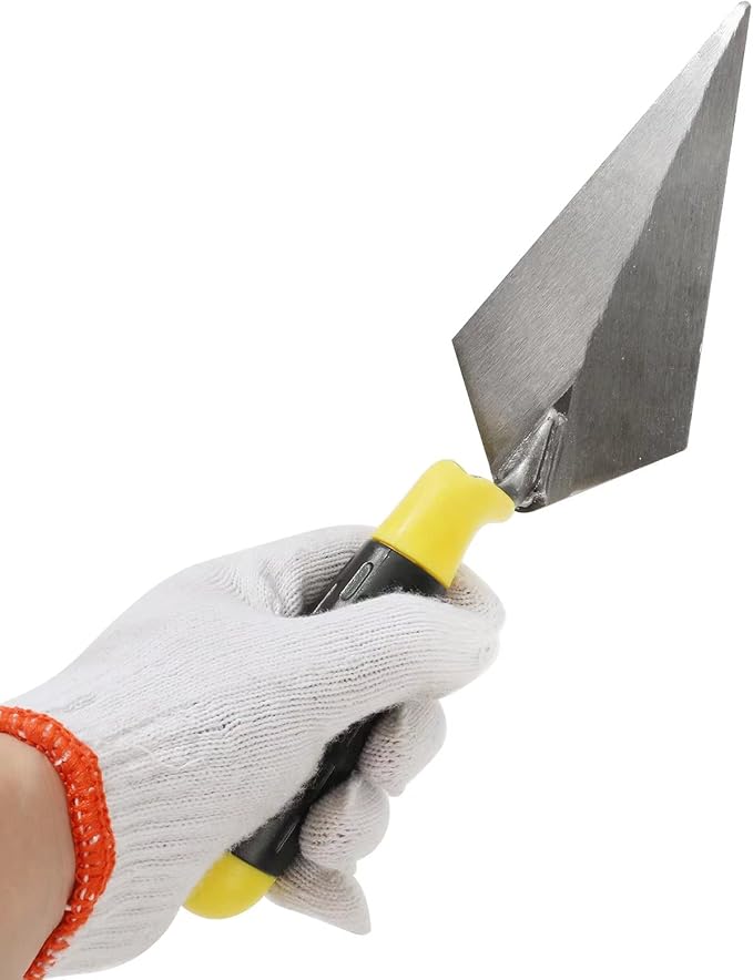 8-Piece Masonry Hand Tool Set Includes Finishing Trowel, Gauging Trowel, Pointing Trowel，etc…