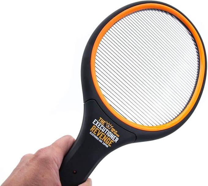 The Executioner Fly Killer Mosquito Swatter Racket Wasp Bug Zapper Indoor Outdoor Over 50cm Long (The Executioner Revenge)