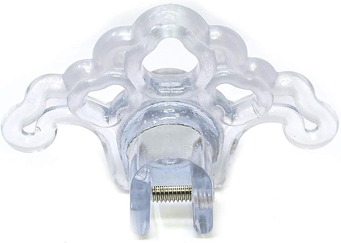 JSP Manufacturing Plastic Roof Ice Guard Snow Guard Snow Stops for Standing Seam Metal Roofing - Multi-Color/Multi-Pack Listing (1, Clear)