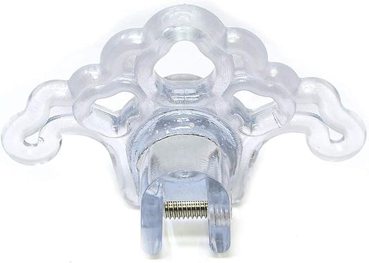 JSP Manufacturing Plastic Roof Ice Guard Snow Guard Snow Stops for Standing Seam Metal Roofing - Multi-Color/Multi-Pack Listing (1, Clear)