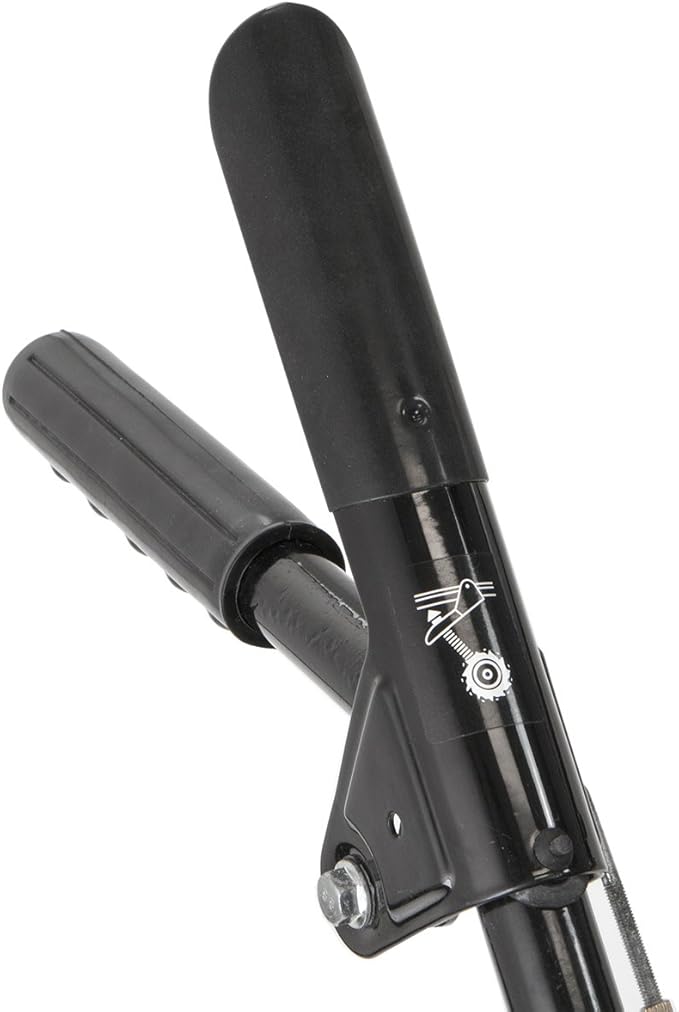 Stark 7.0HP Walk-Behind Power Sweeper Dirt/Debris 31" Brush Broom Clearing Path Engine Gas for Leaves, Dirt, and Gravel