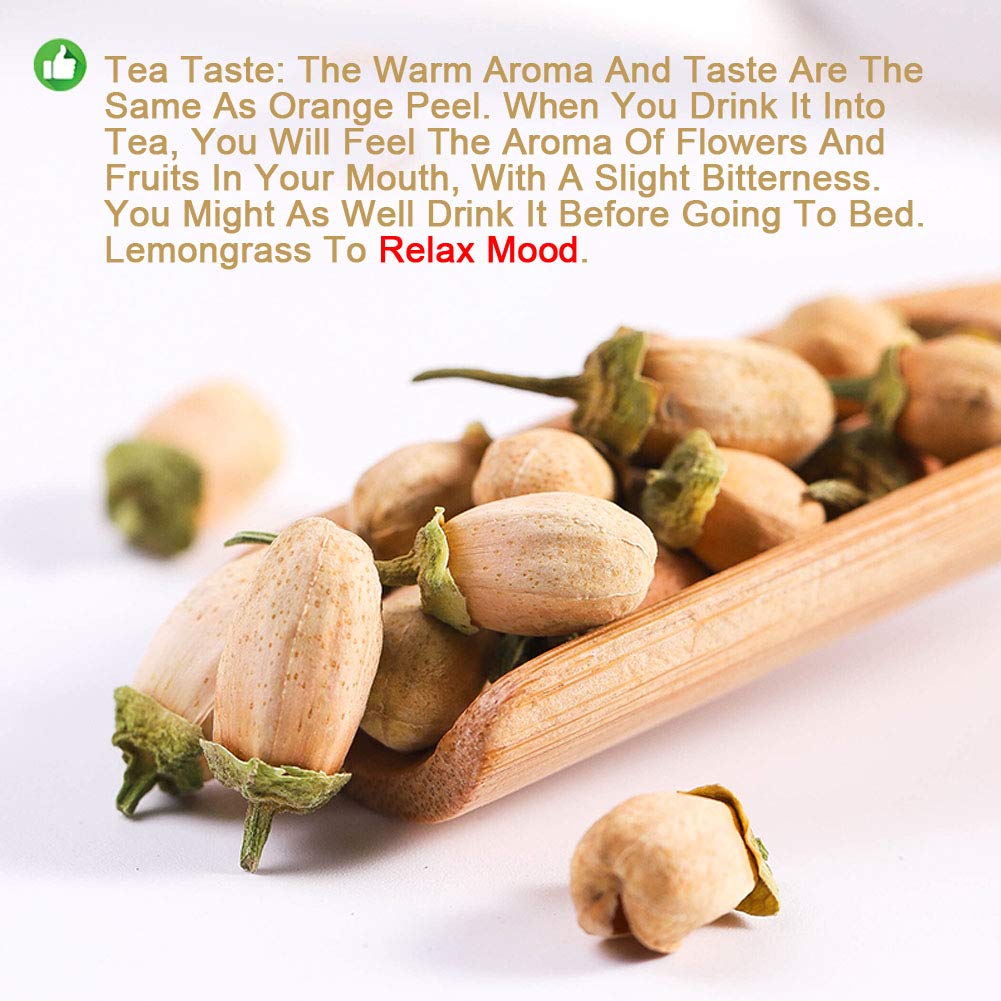 Plant Gift Toi Toi Flower Tea, 玳玳花 Citrus Aurantium Bitter Flower Toi Lime Blossom Tortoise Flower Health Natural Herbal Tea 70g/2.46oz